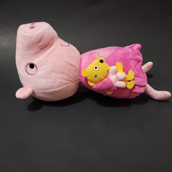 Peppa Pig Bedtime Lullabies Singing Plush Doll Holding Teddy Sounds 12" - Picture 4 of 10
